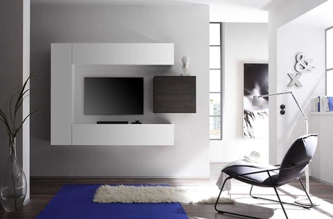 Ngắm nghía kệ tivi treo tường phòng ngủ đẹp hiện đại