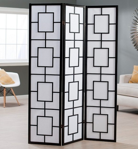 Làm đẹp nhà với tấm bình phong ngăn phòng giản đơn mà hiện đại