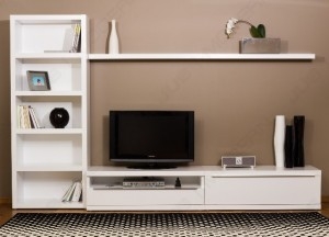 Xu hướng trang trí kệ ti vi phòng khách đơn giản