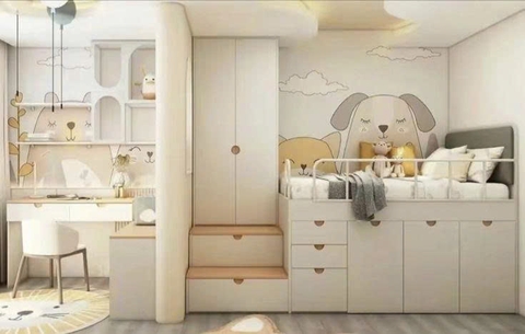 Top 15 mẫu giường ngủ liền tủ đẹp, hiện đại cho phòng nhỏ 2026