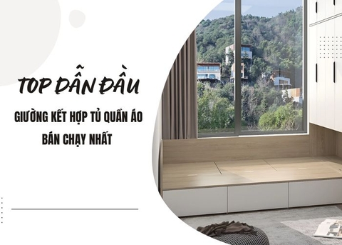 Gợi ý TOP sản phẩm giường thông minh kết hợp tủ quần áo bán chạy nhất 2023