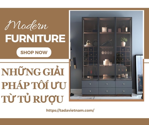 Những Giải Pháp Tối Ưu Từ Tủ Rượu. Bạn Đã Biết ?
