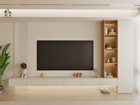 Top Xu Hướng Thiết Kế Nội Thất Phòng Khách Năm 2025 | Kệ Tivi – Bàn Trà – Kệ Trưng Bày Hiện Đại