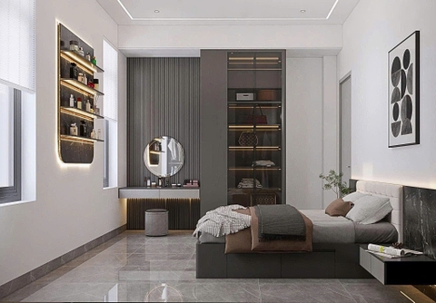 Cách phối màu combo phòng ngủ hài hòa, sang trọng