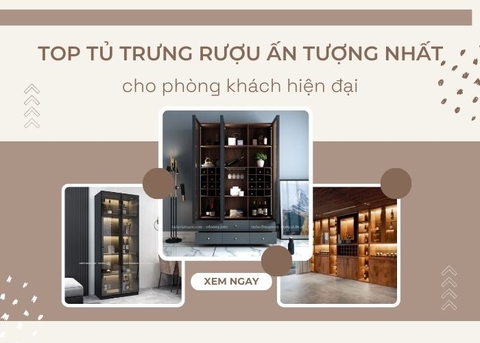TOP 100++ mẫu tủ trưng rượu ấn tượng nhất cho phòng khách hiện đại