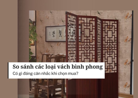 So sánh các loại vách ngăn bình phong Hà Nội - Có gì đáng cân nhắc khi chọn mua?