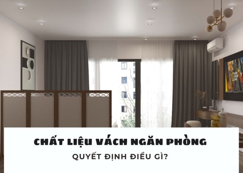 Chất liệu vách ngăn di động xếp quyết định điều gì? 5 yếu tố bạn không nên bỏ qua
