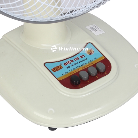 Quạt bàn điện cơ 91 QB-300 I Sải cánh 30cm