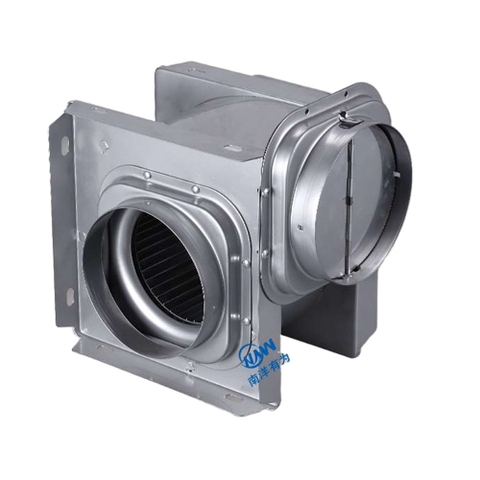 Quạt thông gió nối ống vuông góc Nanyoo DPT20-55B, (38-48m2)