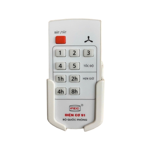 Quạt trần Điện cơ 91 QT-1400 Cánh sắt điều khiển từ xa