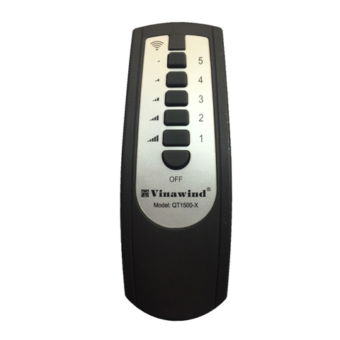 Quạt trần Vinawind 5 cánh QT-1500X, điều khiển từ xa