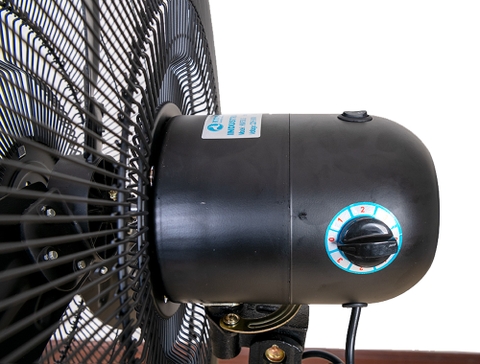 Quạt cây công nghiệp Komasu KM-750 hộp đỏ, cánh bản rộng