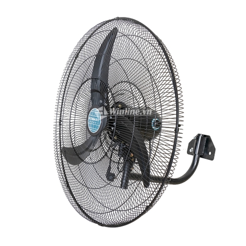 Quạt treo tường công nghiệp Komasu KM-650, lá cánh bản rộng