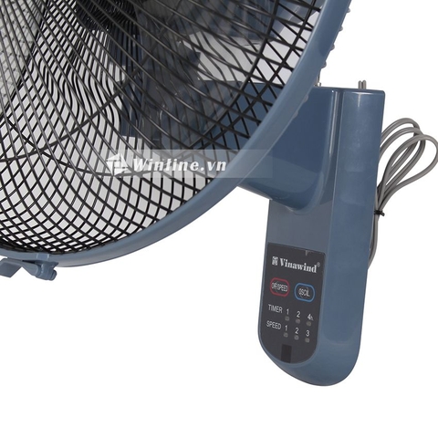 Quạt treo tường Vinawind QTT-400X-PN , điều khiển từ xa, Hẹn giờ