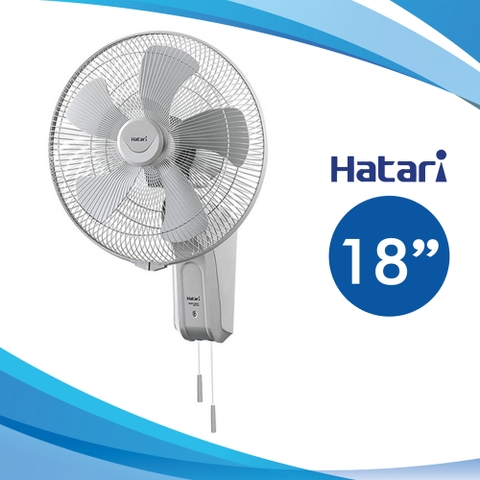 Quạt treo tường công nghiệp Hatari IW18M1 Thái Lan, Size 45cm, 114w