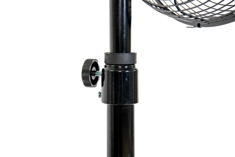 Quạt cây công nghiệp Chinghai HS 243Đ 3 cánh đen sải cánh 60cm