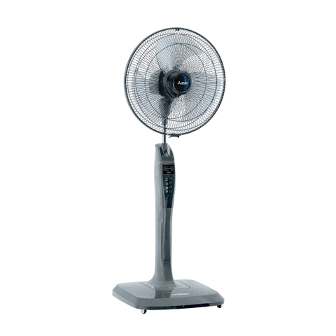 Quạt cây Mitsubishi LV16-RB màu xám nhạt, mẫu mới điều khiển từ xa