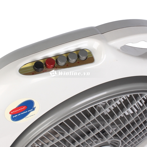 Quạt hộp Vinawind QH-350LP, sải cánh 35cm, đổ tự ngắt