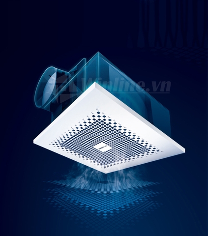 Quạt hút âm trần chống cháy Nedfon BPT15-44J80, (15-25m2)
