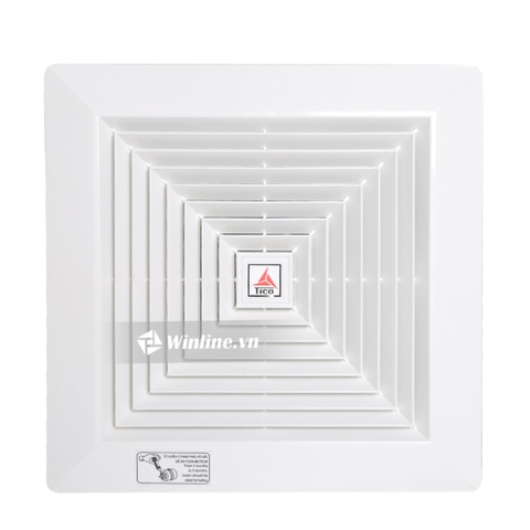 Quạt hút âm trần Tico TC-20AV4 Nối ống,, 25x25, (9-14m2)