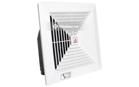 Quạt hút âm trần Tico TC-30AV4 nối ống, size 450x450, (30-40m2)