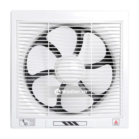 Quạt thông gió gắn tường Tico TC-25AV6, 1 chiều, 2 chiều, 45-55m2