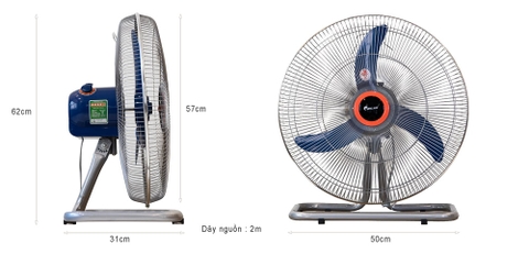 Quạt sàn chinghai FF-929, sải cánh 50cm, công suất 105w