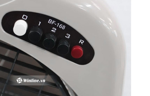 Quạt hộp chinghai BF-168 sải cánh 35cm, tự ngắt khi đổ