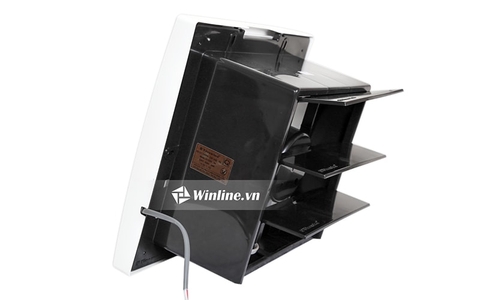 Quạt thông gió gắn tường Vinawind QTG-200PN, 1 chiều, 18-25m2