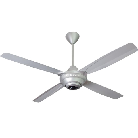 Quạt trần Panasonic F-56MZG 4 cánh, màu bạc, điều khiển từ xa