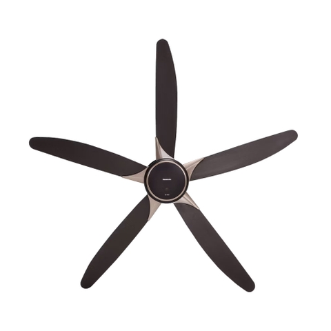 Quạt trần Panasonic 5 cánh F-60GDS, Động cơ DC, có điều khiển từ xa