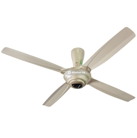 Quạt trần Panasonic F-56MPG 4 cánh, màu vàng, điều khiển từ xa