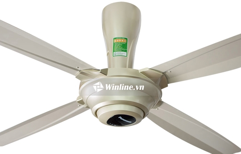 Quạt trần Panasonic F-56MPG 4 cánh, màu vàng, điều khiển từ xa