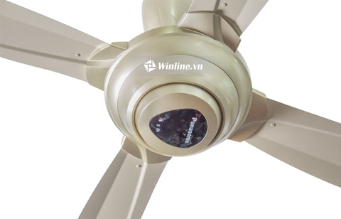 Quạt trần Panasonic F-56MPG 4 cánh, màu vàng, điều khiển từ xa