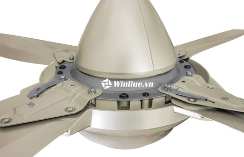 Quạt trần Panasonic F-56MZG-4 cánh, màu vàng, điều khiển từ xa