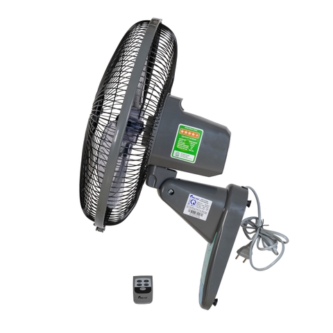 Quạt treo tường chinghai W-615A3, điều khiển từ xa, sải cánh 40cm