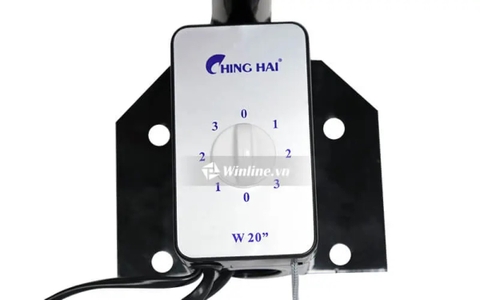 Quạt treo tường Chinghai W20, sải cánh 500, điều khiển cơ