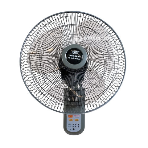 Quạt treo tường Điện cơ 91 QTT-DKA, điều khiển từ xa, 48w, Size 40cm
