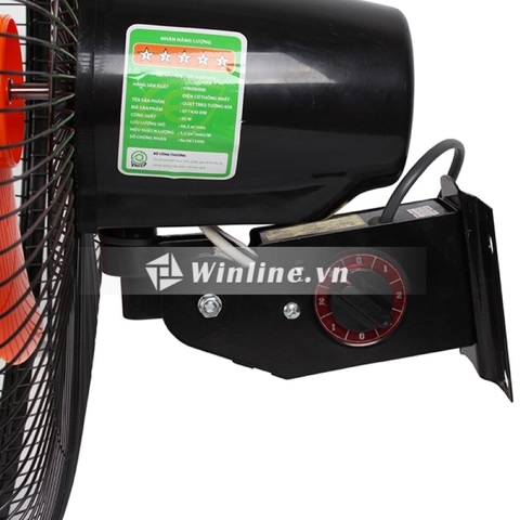 Quạt treo tường Vinawind QTT-450DM Sải cánh 45cm, 2 dây kéo