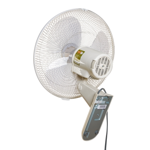 Quạt treo tường Panasonic F-409MG, Điều khiển từ xa, Màu trắng sữa