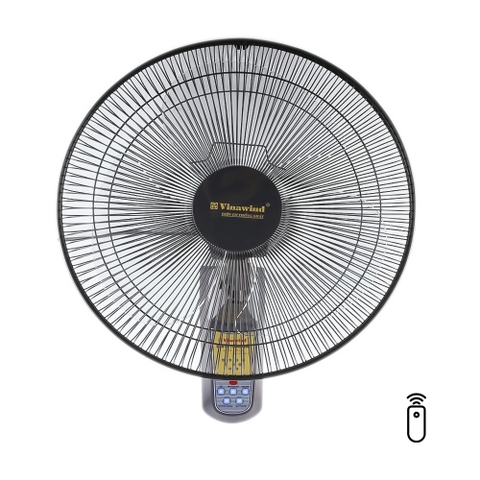 Quạt treo tường Vinawind QTT-400X-HĐ, điều khiển từ xa