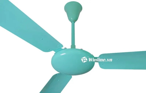 Quạt trần Vinawind QT-1400X Xanh 3 cánh nhôm, điều khiển từ xa