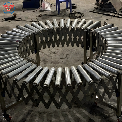 BĂNG TẢI CON LĂN XẾP - BĂNG TẢI DI ĐỘNG CHO NHÀ XƯỞNG