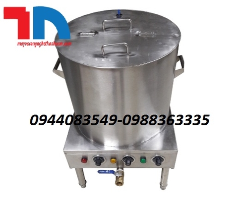 Nồi Nấu Phở Điện 80 Lít Có Chân Bệ Và Núm Chỉnh Nhiệt
