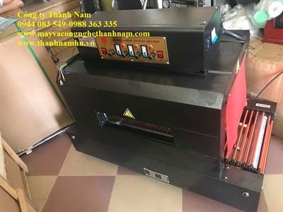 Máy co màng 350x150 băng tải đũa