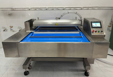 Máy hút chân không băng tải tự động DZ-1100