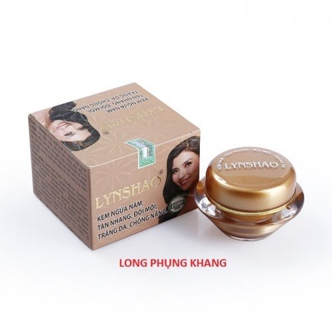 kem ngừa nám đồi mồi trắng da chống nắng lynshao 25g