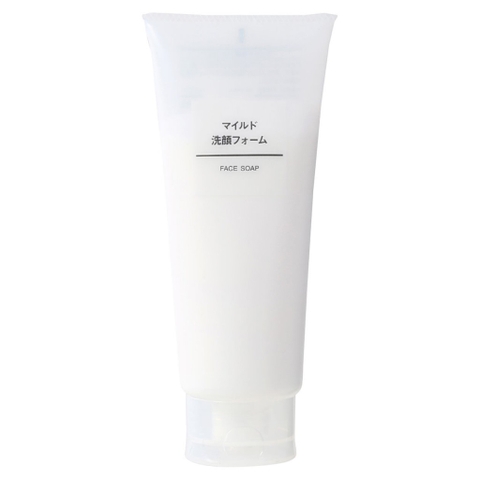 Sữa rửa mặt tạo bọt Muji Face Soap