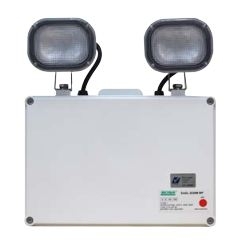 Đèn sự cố gắn nổi chống thấm Led 2x3W Denko - EmDL 203NM WP