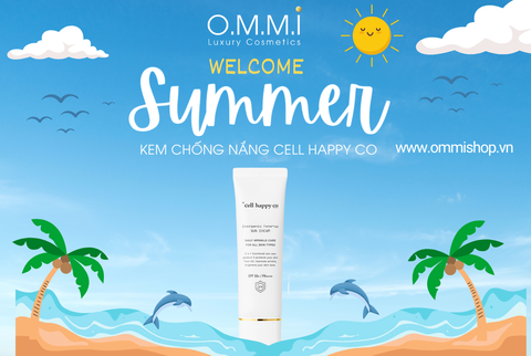 Kem Chống Nắng Cell Happy Co - Bảo vệ làn da dưới ánh nắng Hè